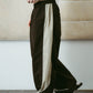 nylon easy pants(unisex)/brown