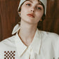 embroidered scarf/3color