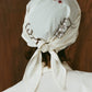 embroidered scarf/3color