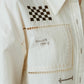 embroidered shirt(unisex)/ivory