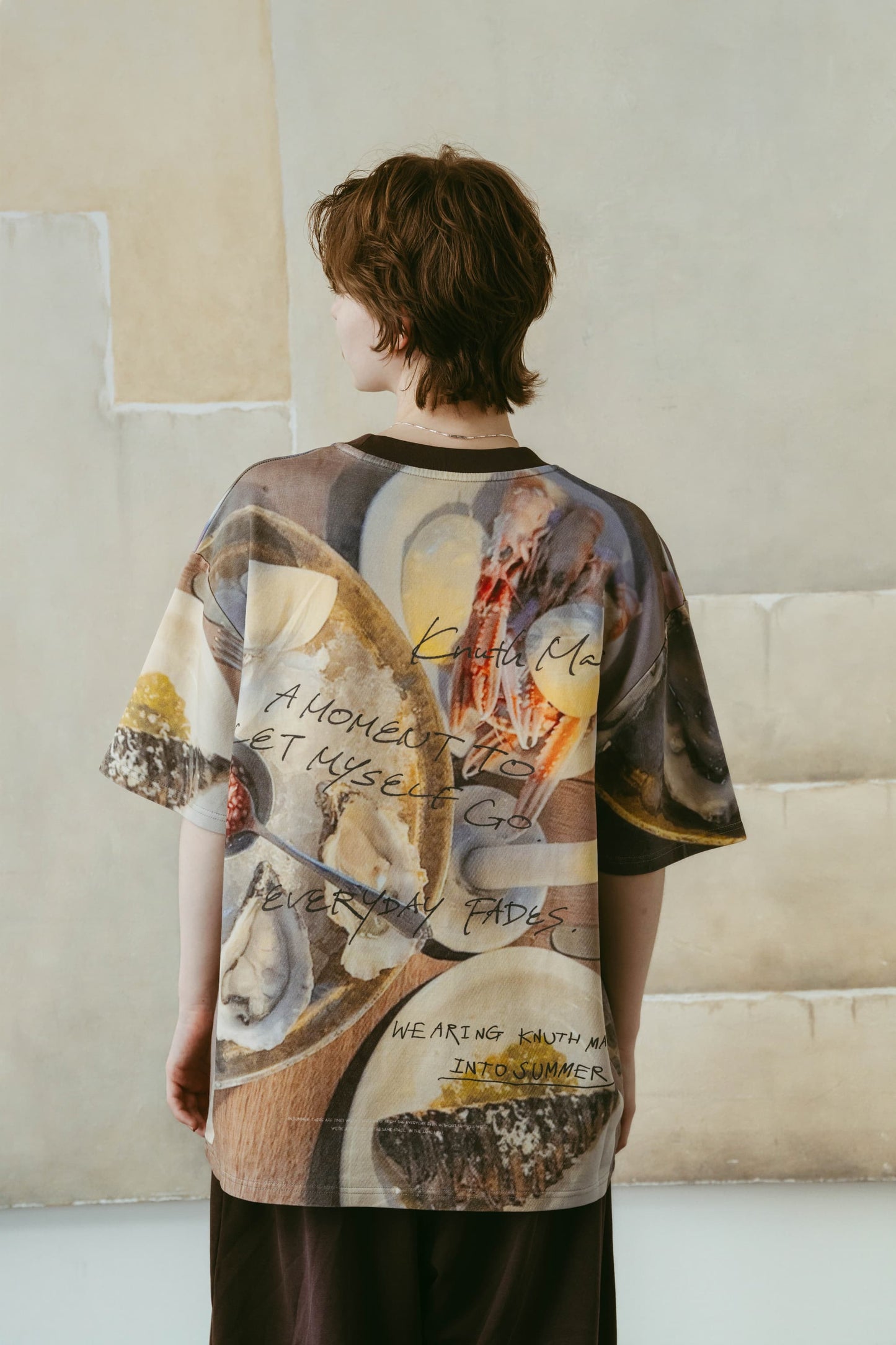 oyster graphic tee(unisex)/oyster