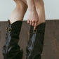 western belted boots/2color