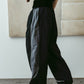 nylon easy pants(unisex)/navy