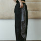 nylon easy pants(unisex)/navy