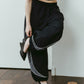 nylon easy pants(unisex)/navy