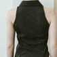 american armhole compact shirt/darkgreen