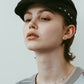 studded hunting cap/black