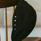 studded hunting cap/black