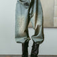 western belted boots/2color
