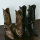 western belted boots/2color