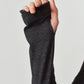 u-neck slim top/charcoal