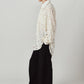 over lace shirt/white
