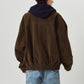 suede blouson(unisex)/brown