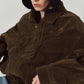 suede blouson(unisex)/brown