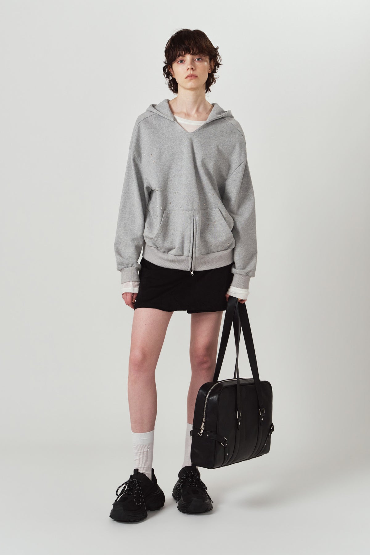 belted school bag/2color