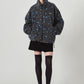 flower boa fleece(unisex)/gray