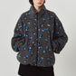flower boa fleece(unisex)/gray