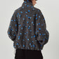 flower boa fleece(unisex)/gray