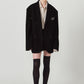 curve utility jacket(unisex)/black