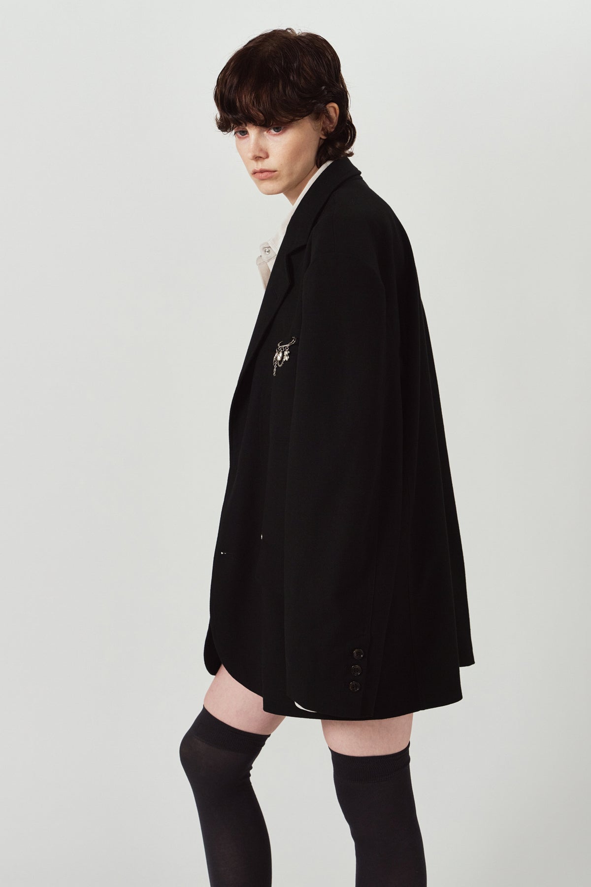 curve utility jacket(unisex)/black