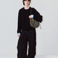 suede moon bag/2color