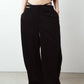 spaghetti pants/black