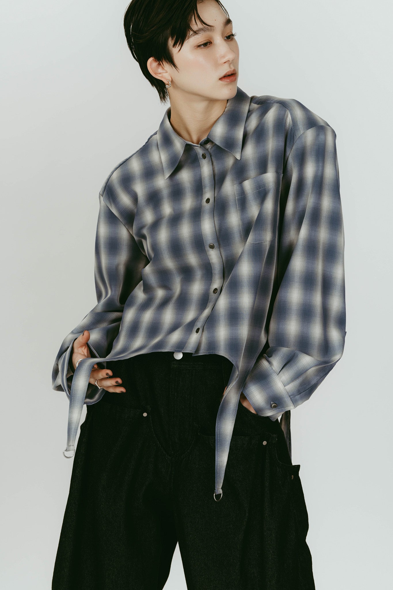 design overshirt/blue