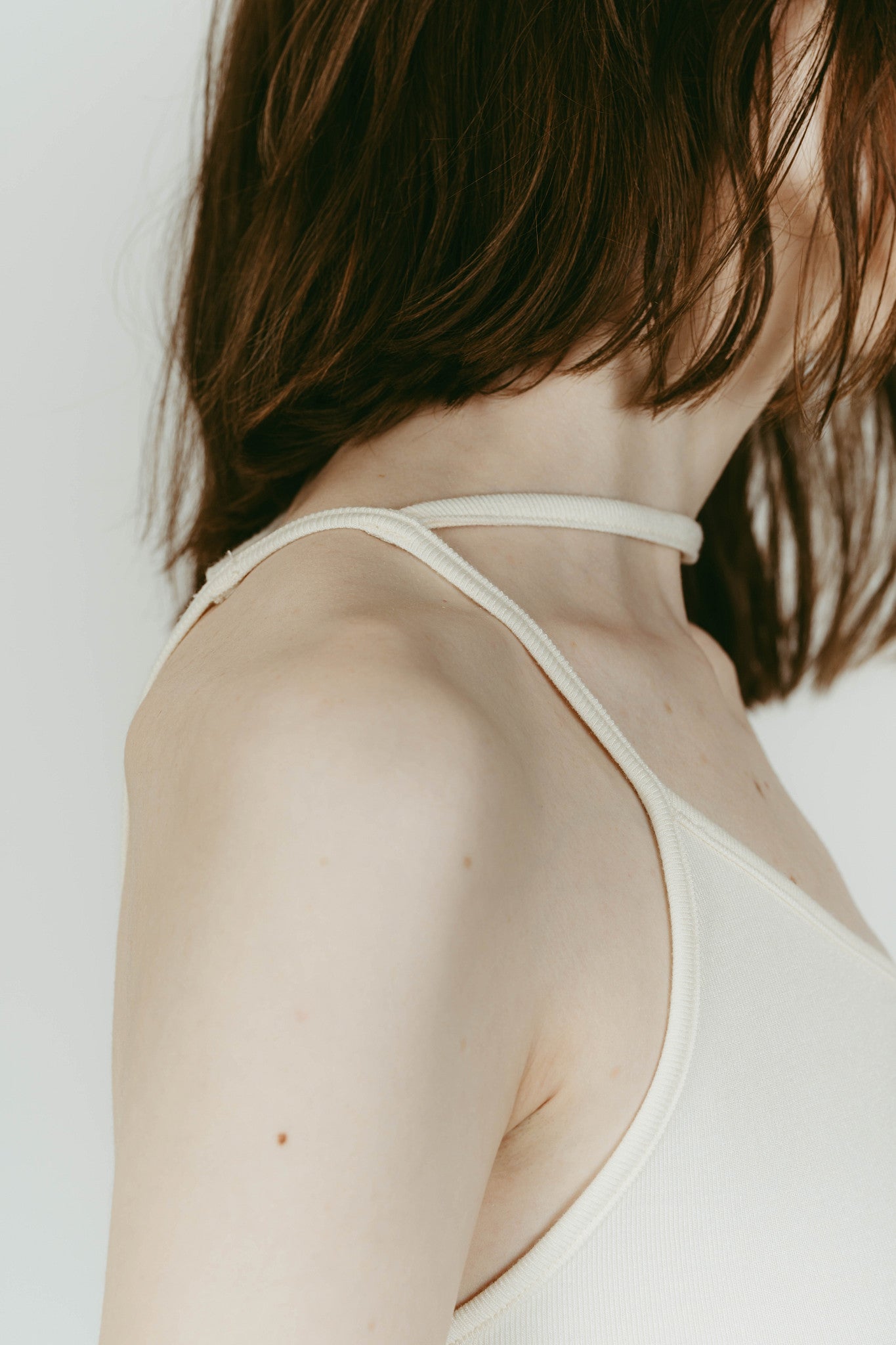 unique feminine blouse/gray