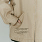embroidered jacket(unisex)/beige