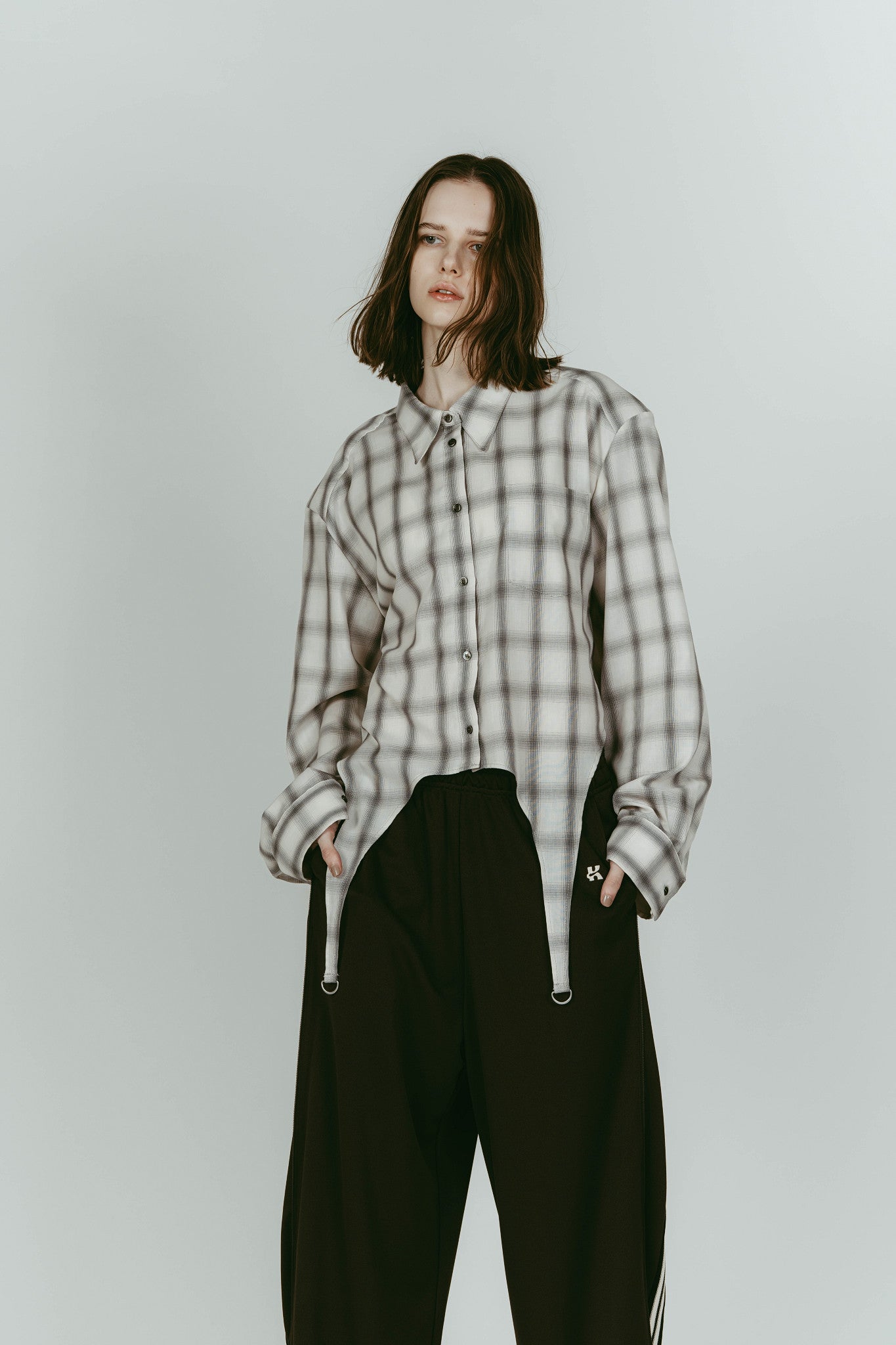 design overshirt/white