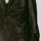 vintage tailored jacket/leatherblack