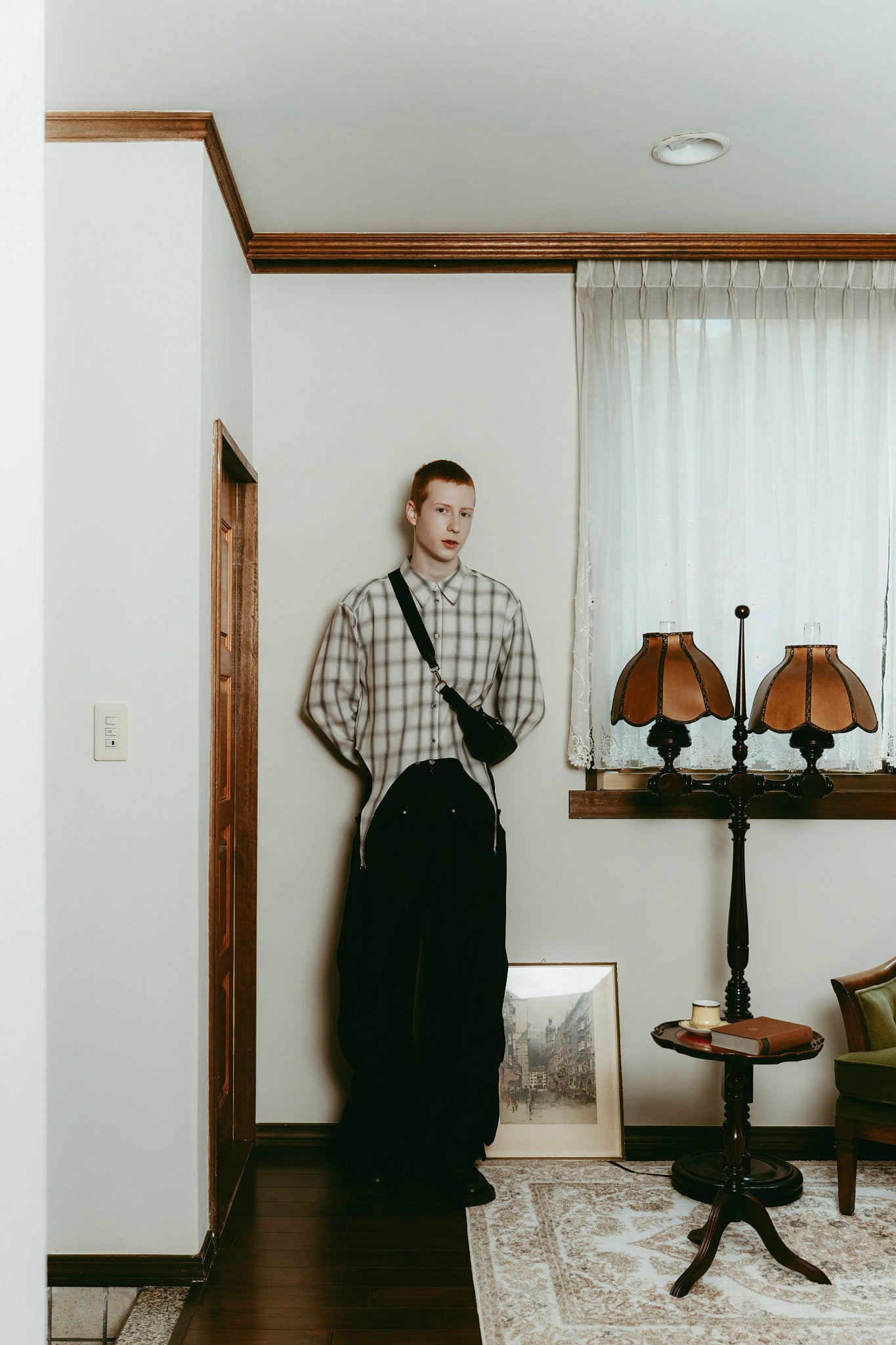 design overshirt/white