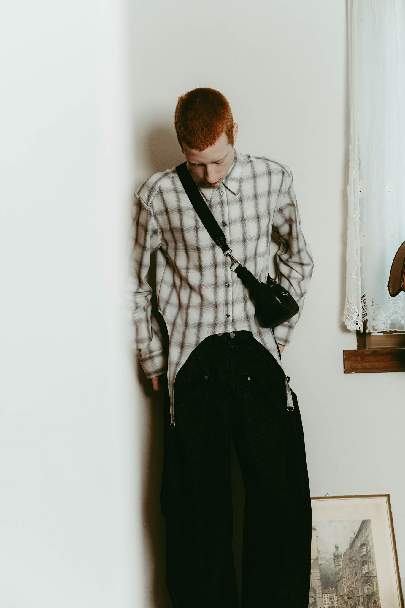 design overshirt/white