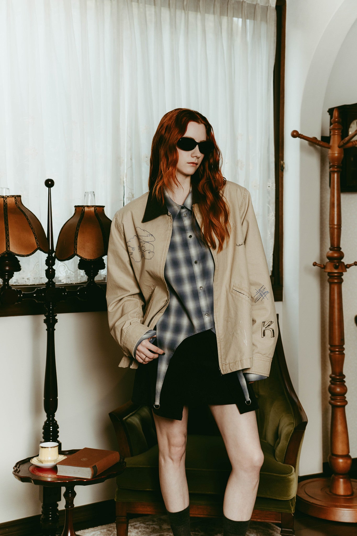 design overshirt/blue