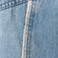 curve utility denim pants(unisex)/blue
