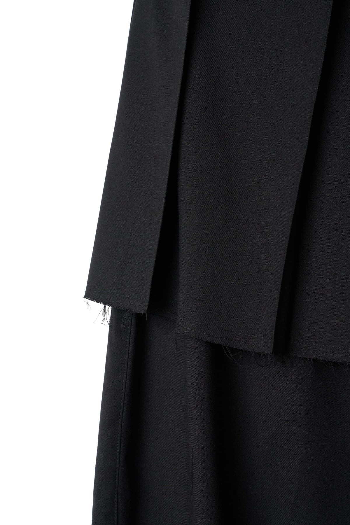 pleated skirt pants/black