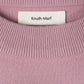 2way cuffs normcore knit(unisex)/pink