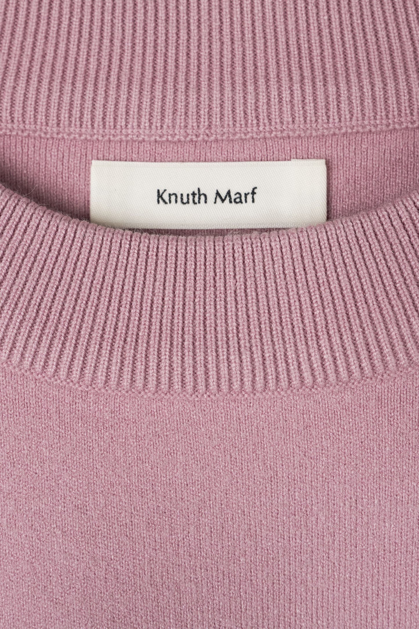 2way cuffs normcore knit/pink