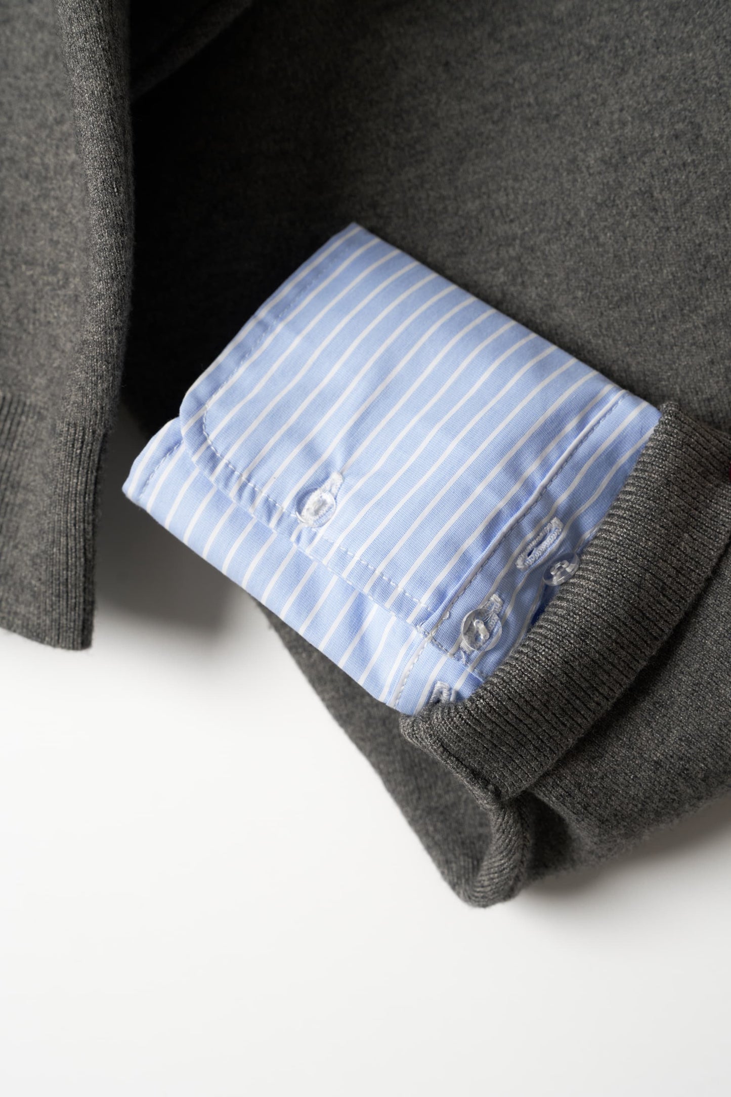 2way cuffs normcore knit(unisex)/gray