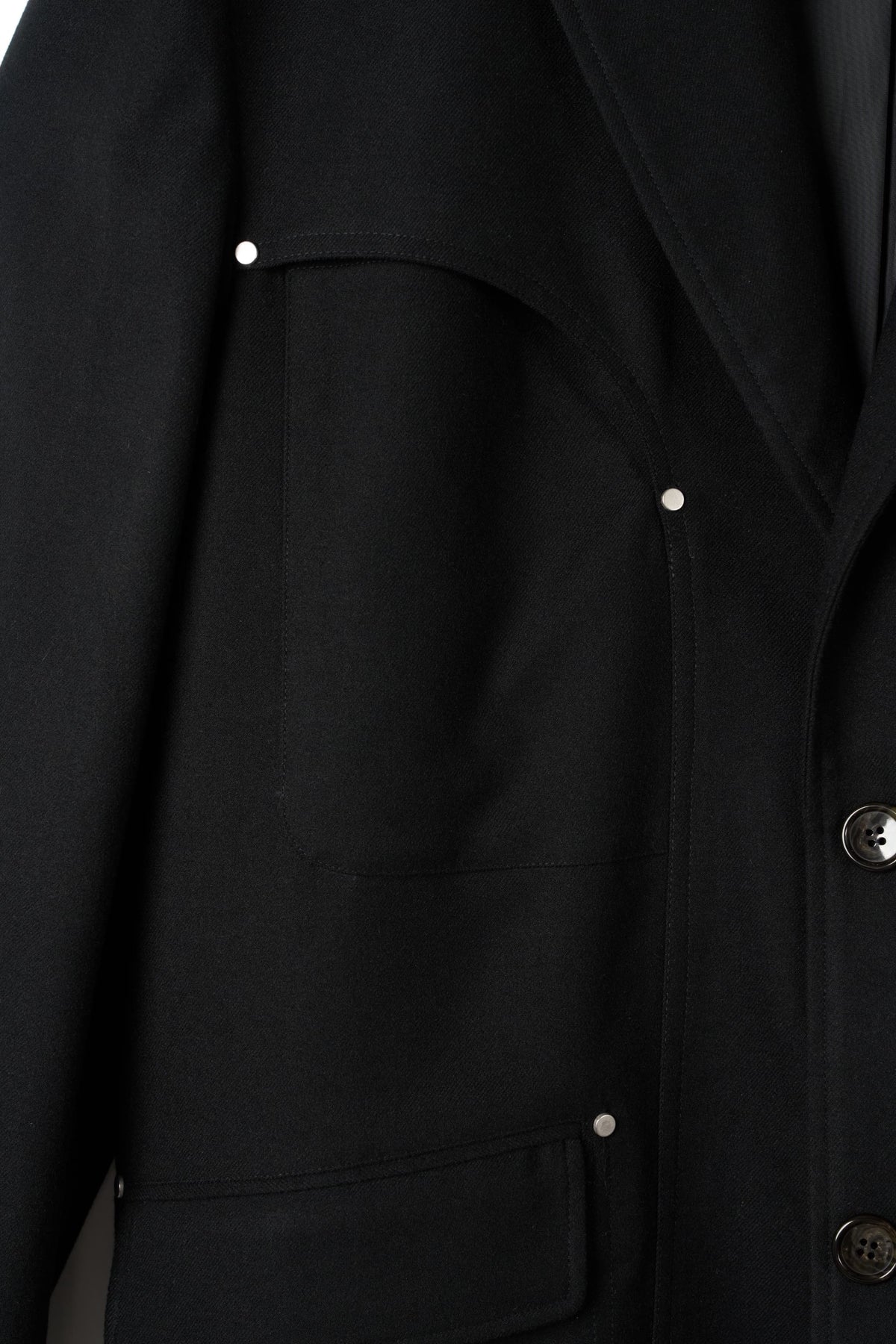 curve utility jacket(unisex)/black