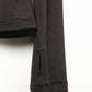u-neck slim top/black