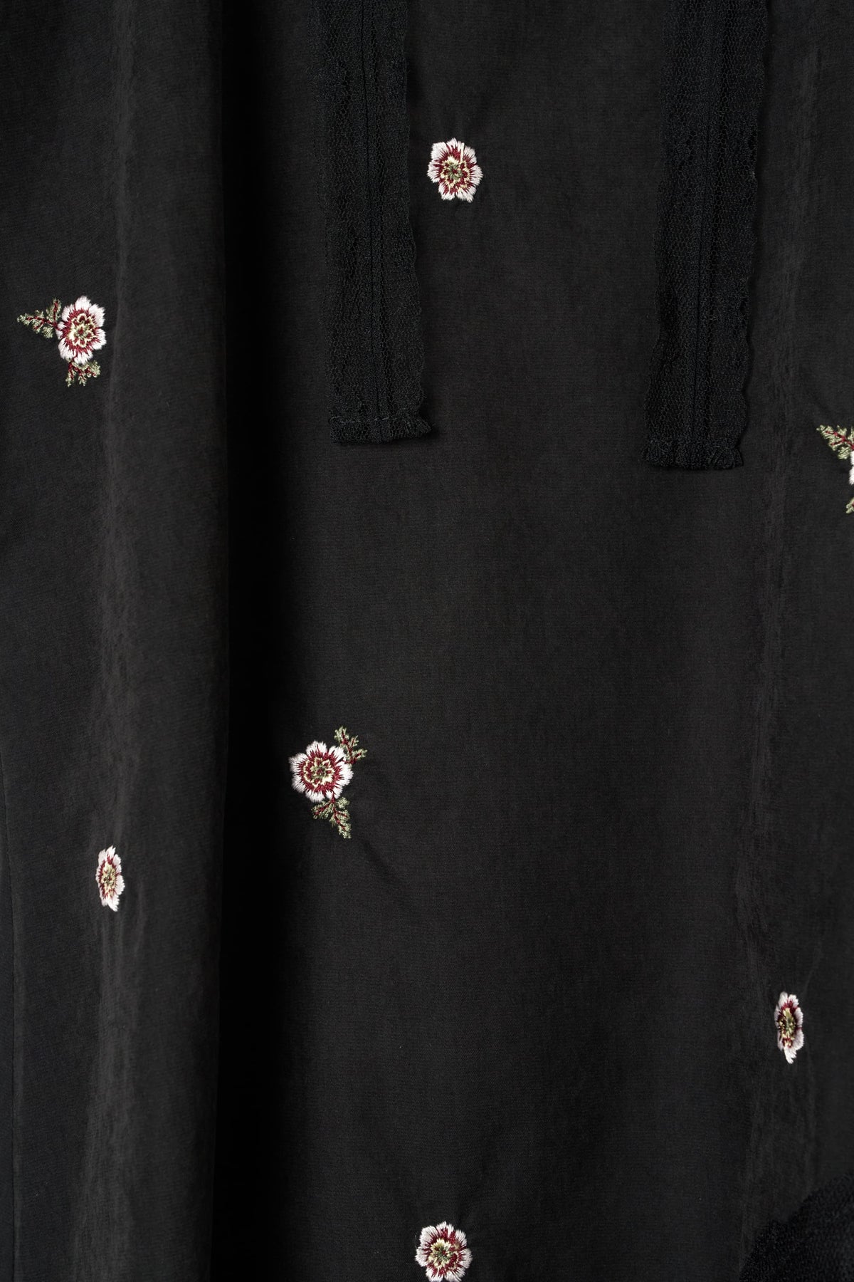 lace cami dress/black