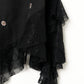 lace cami dress/black
