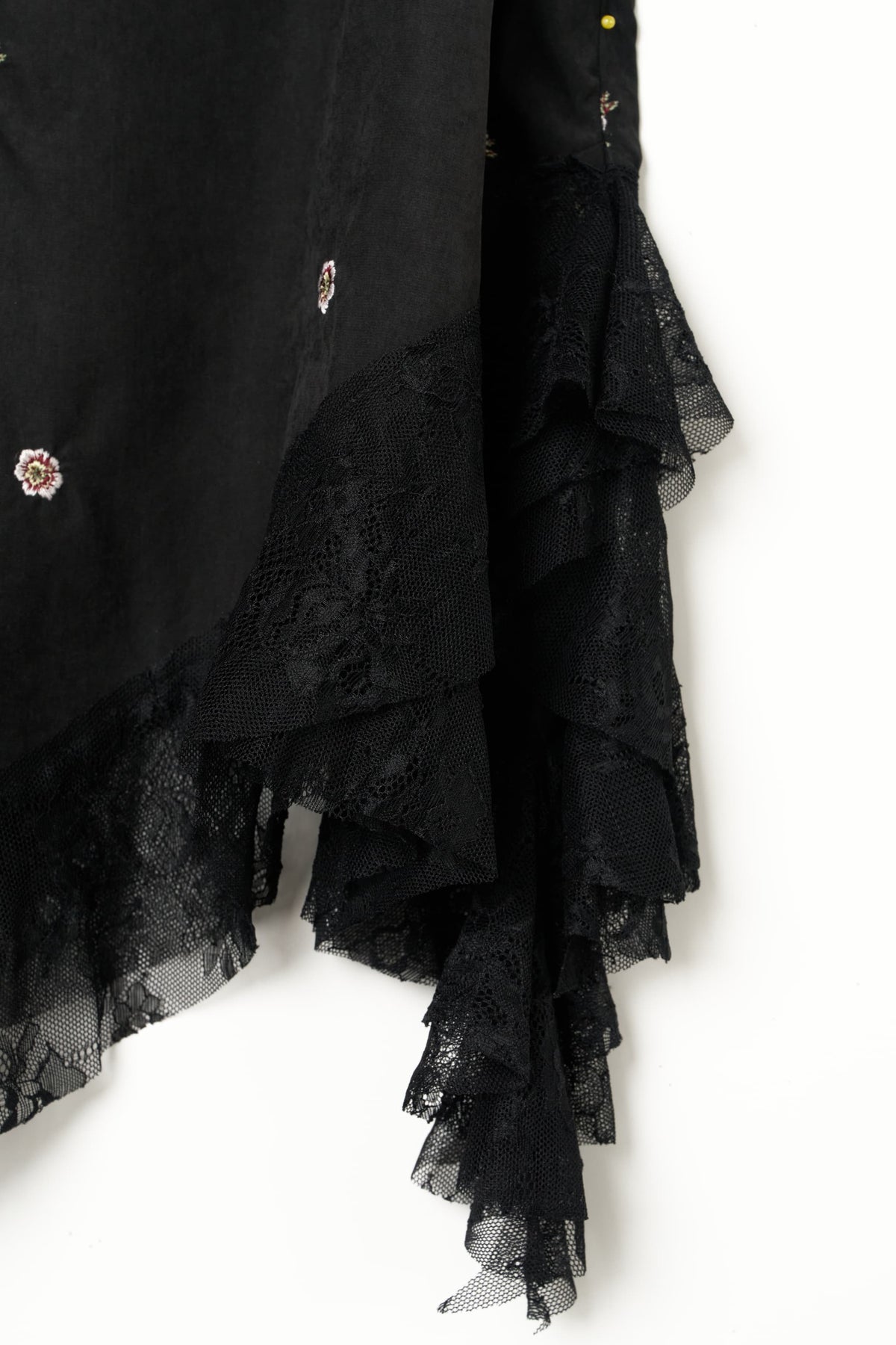 lace cami dress/black