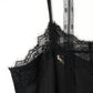 lace cami dress/black