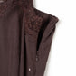 lace cami dress/brown