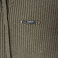 hooded knit parka/gray