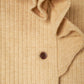drop shoulder frill knit/yellow