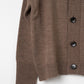 2-piece cardigan/brown