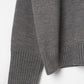 2-piece cardigan/gray